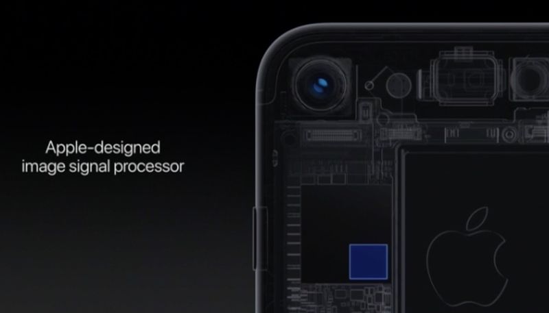 iPhone 7 camera image signal processor