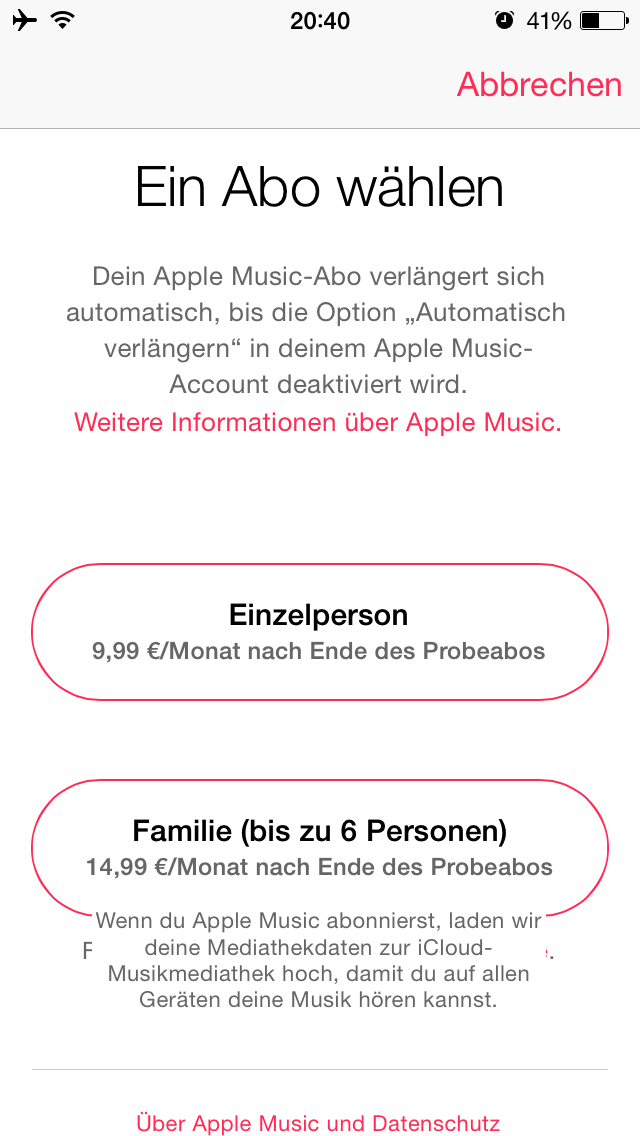 Apple Music European prices 001