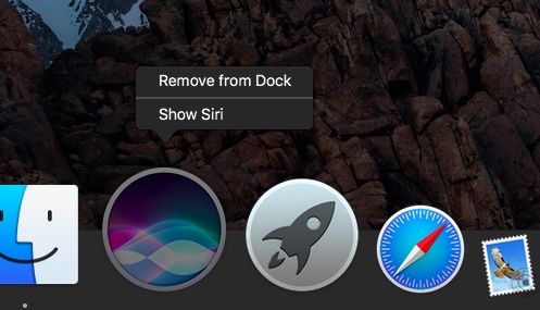 macOS Sierra Siri in Dock Mac screenshot 001