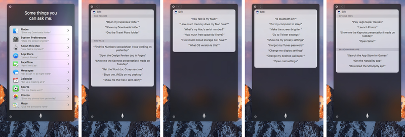 macOS Sierra Siri things you can ask Mac screenshot 007