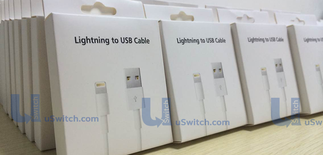Lightning to USB cable (fully reversible, retail box, uSwitch 001)