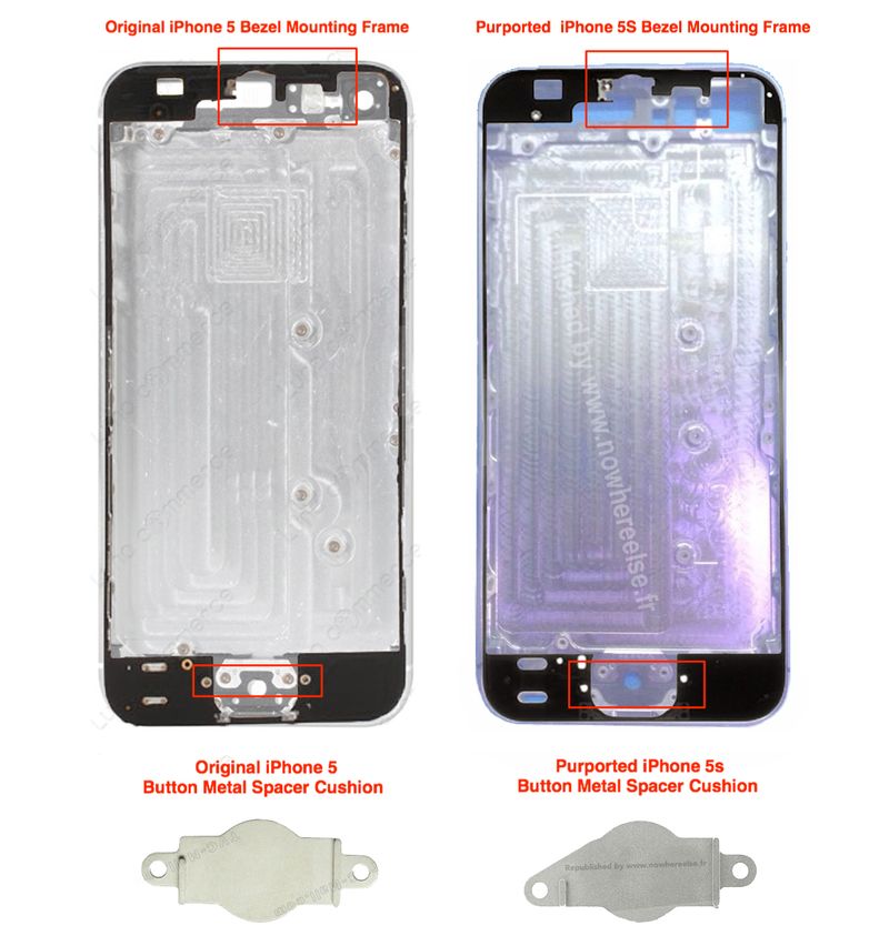 iPhone 5S (back shell, NowhereElse 003)