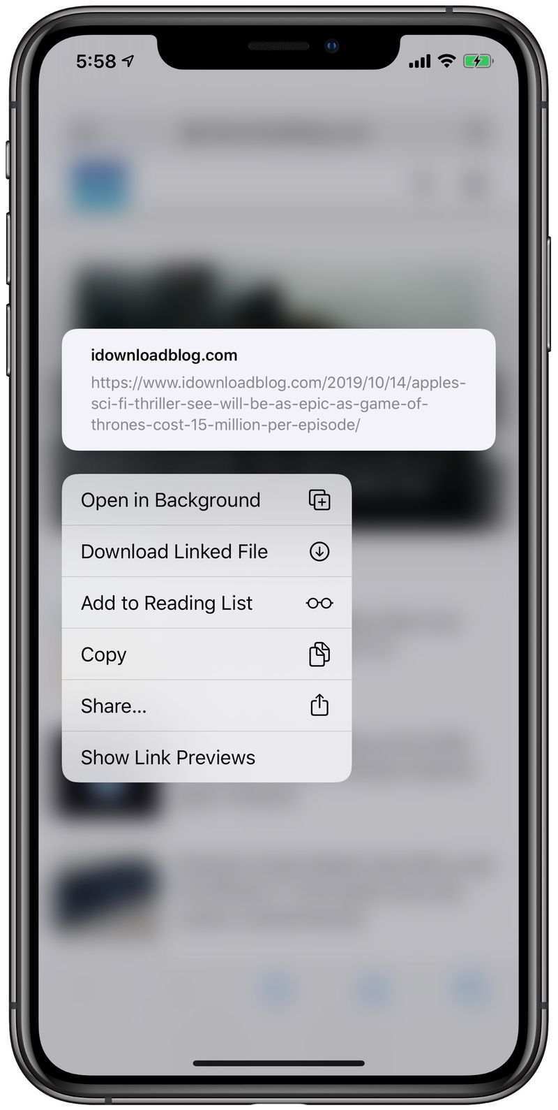 show link previews