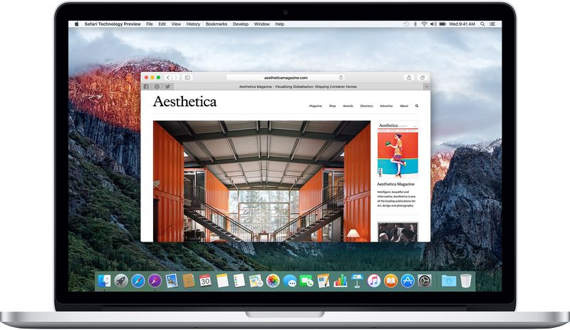 Safari TEchnology Preview teaser 001