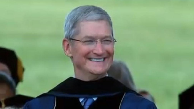 tim cook university