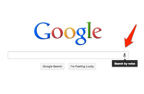 Google Voice Search (homepage 002)