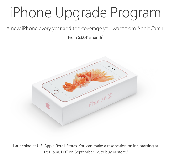 iphone upgrade