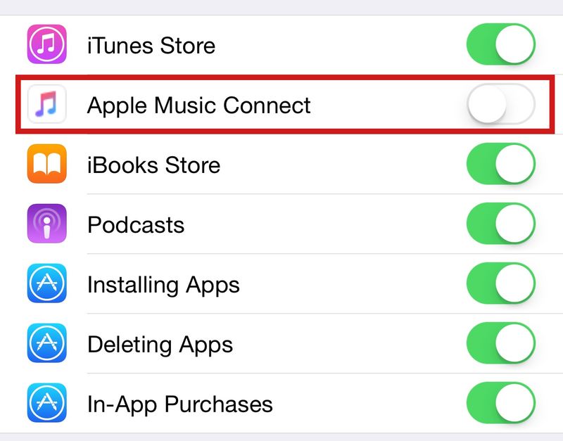 How to replace Connect with Playlists iOS 8.4 Music iPhone screenshot 002