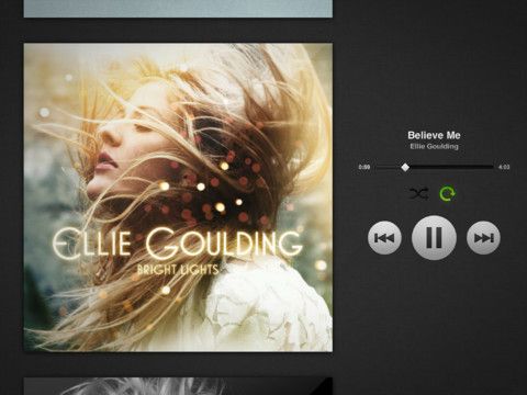Spotify 0.5 for iOS (iPad screenshot 003)