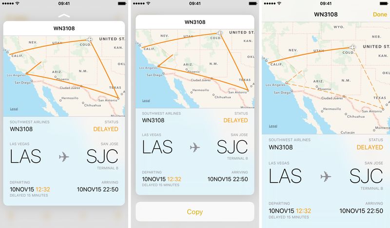track flight on iphone