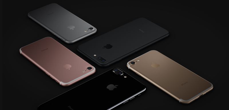 toutes les finitions iPhone 7