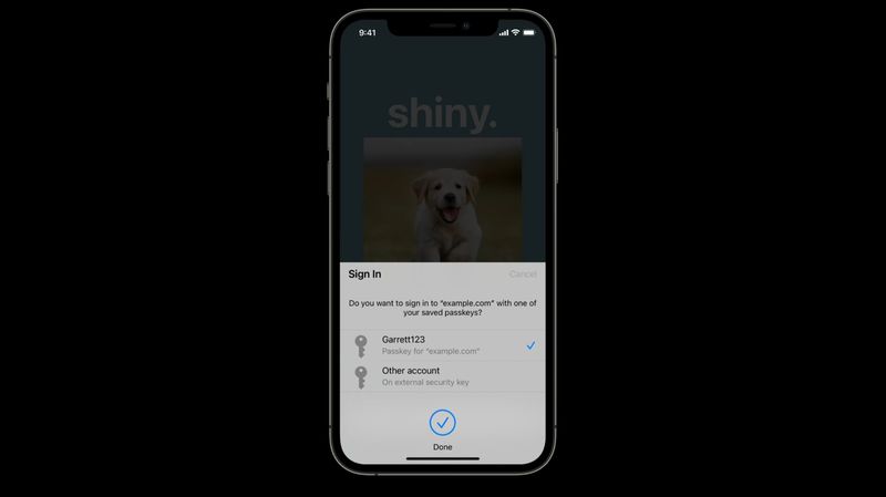 A slide from the WWDC21 session titled