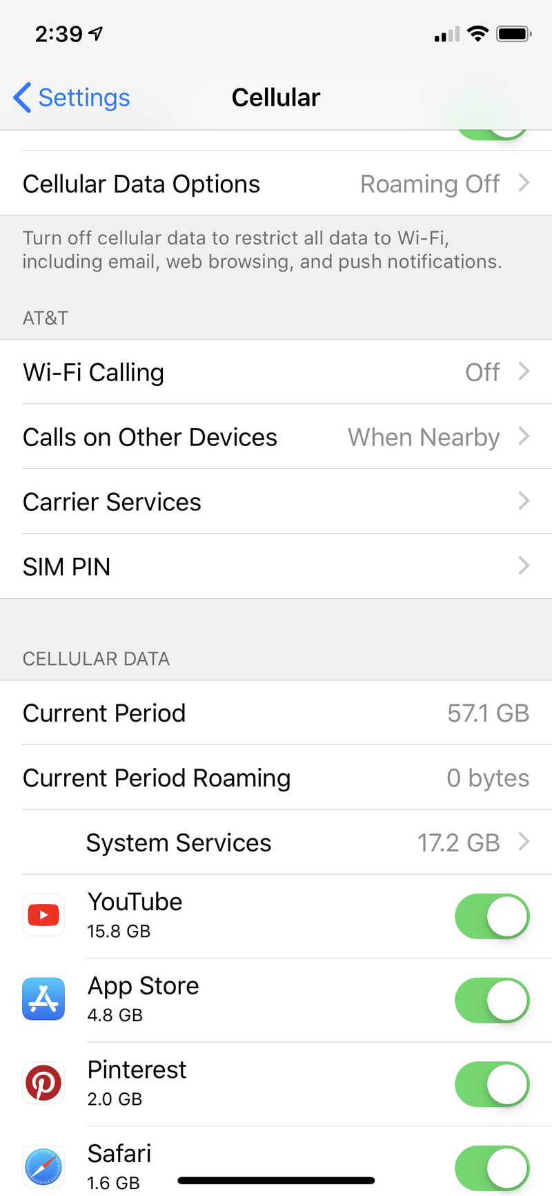 Cellular sorting