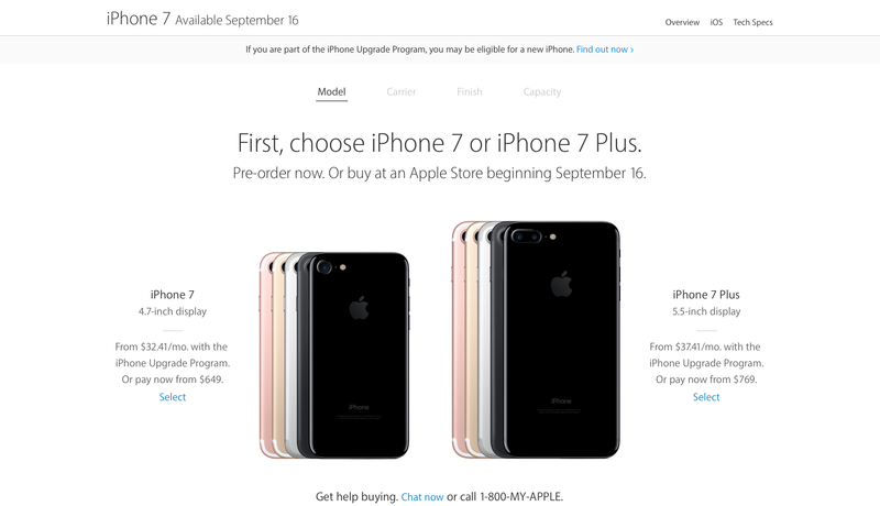 commande iphone