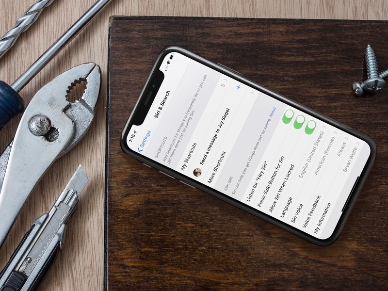 Siri Shortcuts