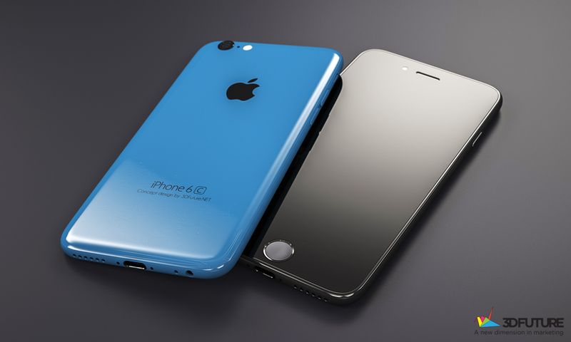 iPhone 6c concept 3D Future 001