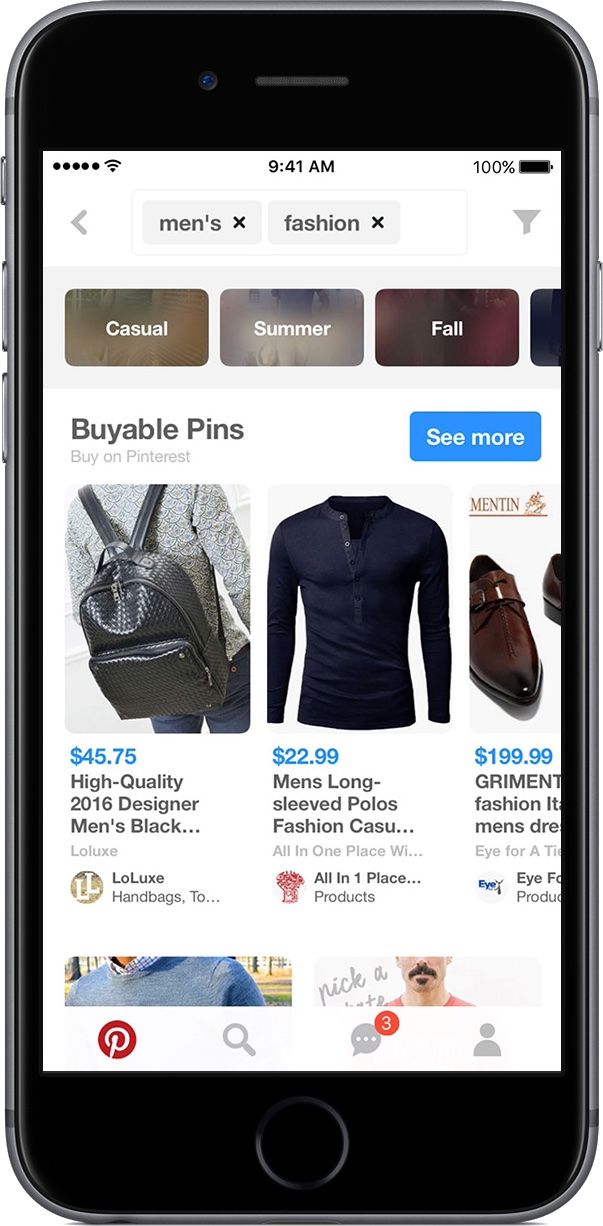 iOS 10 Siri integration photo search Pinterest iPHone screenshot 001