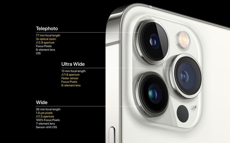 Image showing iPhone 13 camera features