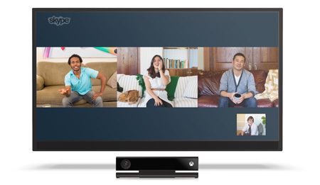 Xbox One (Skype group video calling)