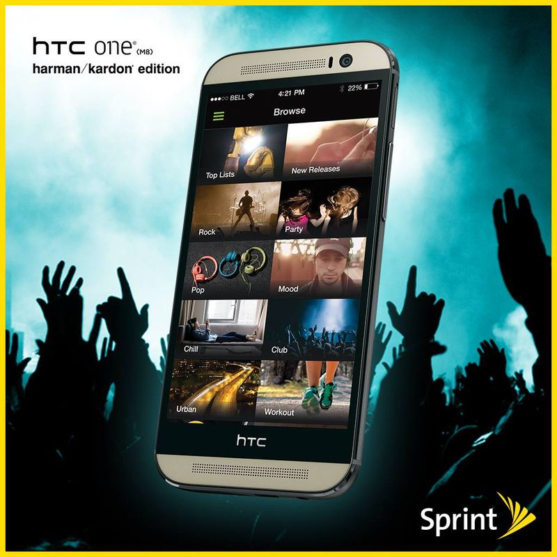 Sprint HTC M8 with Karman-Kardon