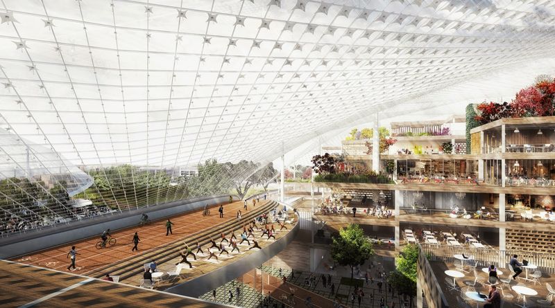 Google North Bayshore Campus proposal rendering 004