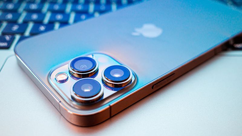 A photograph of Apple