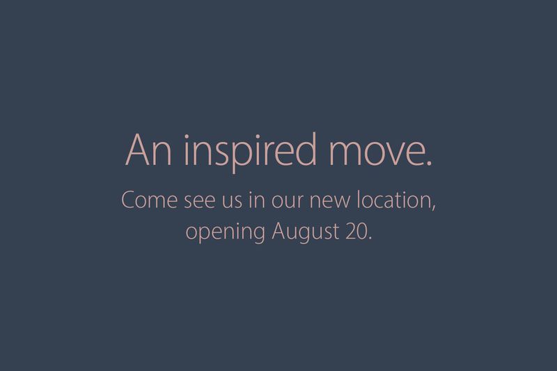 Apple Annapolis store teaser