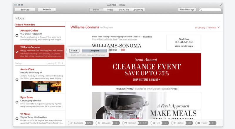Mail Pilot 1.0.1 for Mac (screenshot 002)