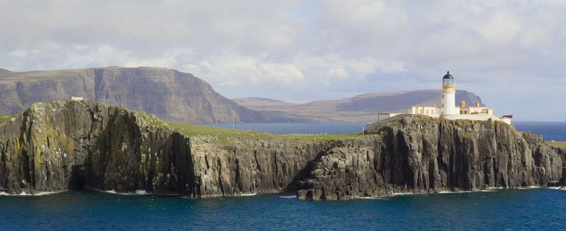 A still from the Aerials screen saver on Apple TV showing Scotland