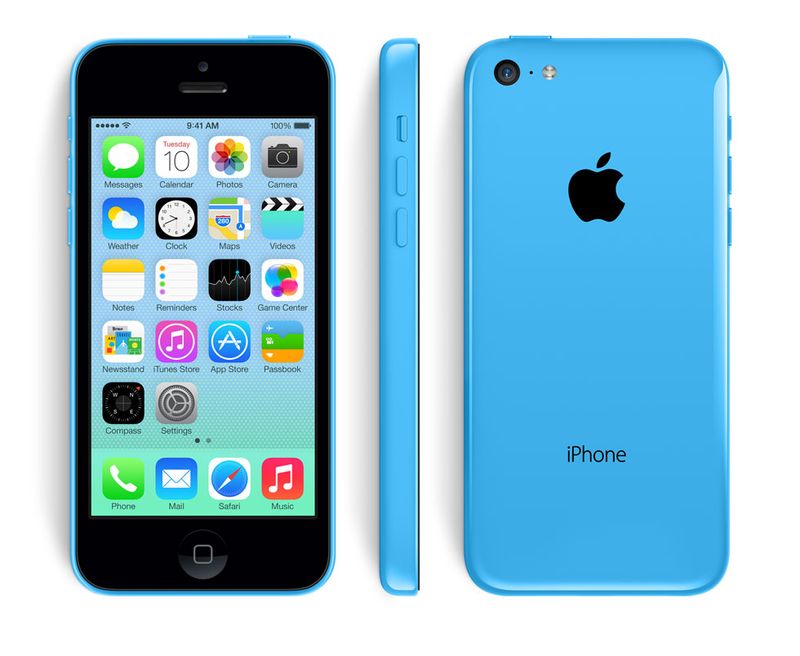 Blue iPhone 5c