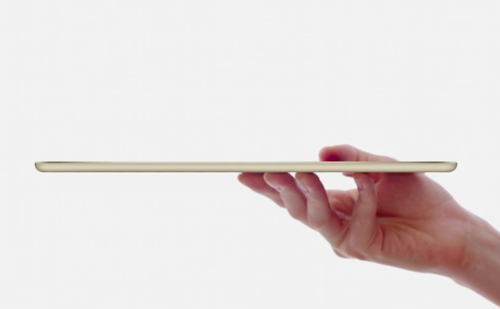 iPad Air 2 hand
