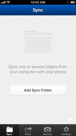 BitTorrent Sync (iPhone screenshot 002)