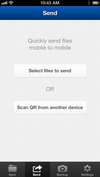 BitTorrent Sync (iPhone screenshot 003)