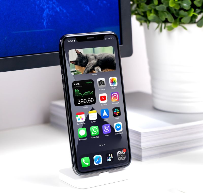 Widgets Smart Stack sur iPhone - image de héros