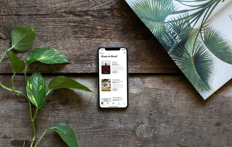Want to Read in Books on iPhone