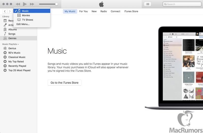iTunes 12.4 media picker MacRumors leak 001