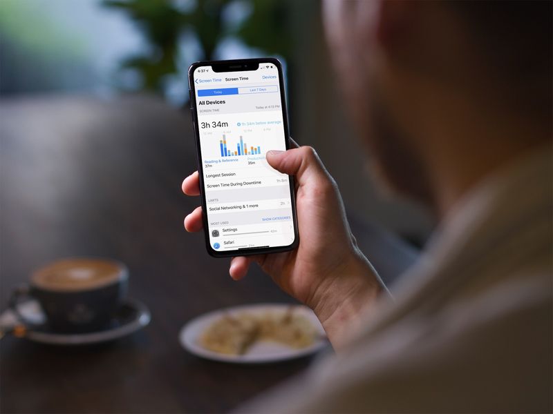 iPHone usage under control