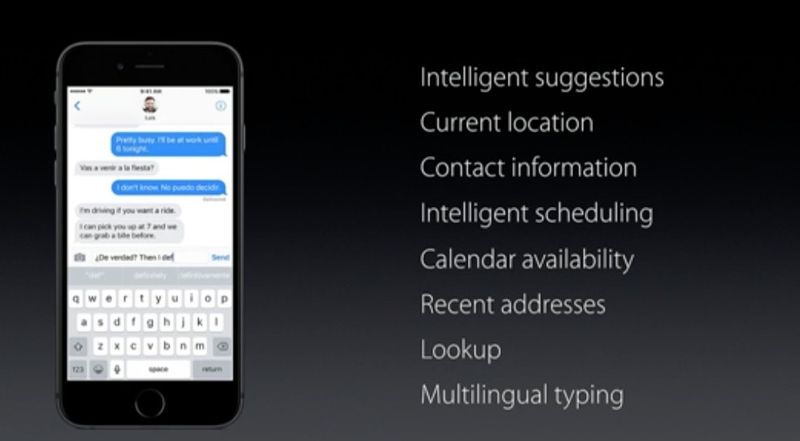 wwdc 2016 ios 10 siri quicktype intelligence