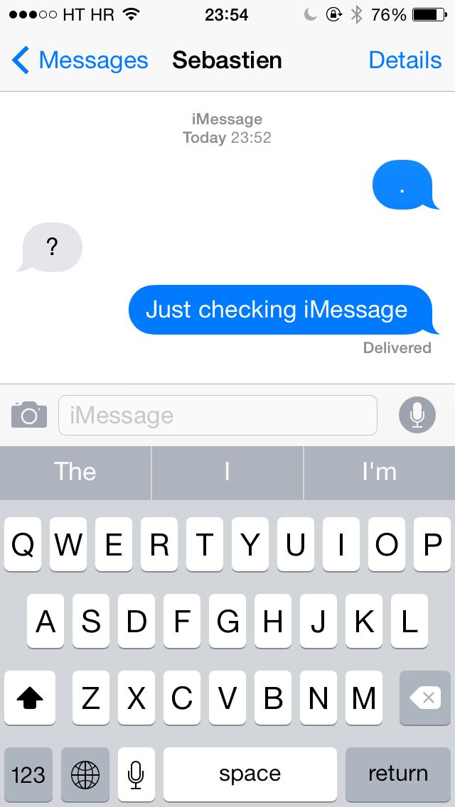 iOS 8 Beta 2 (Messages 001)