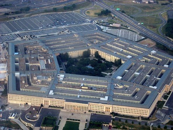 The Pentagon aerial shot