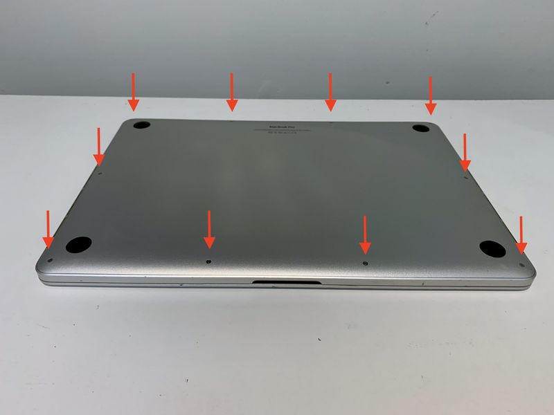 Coque inférieure Retina MacBook Pro