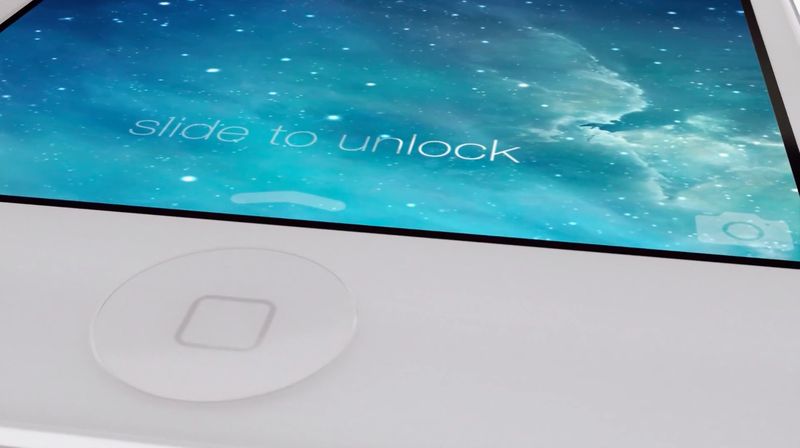 iOS 7 (slide to unlock teaser 001)