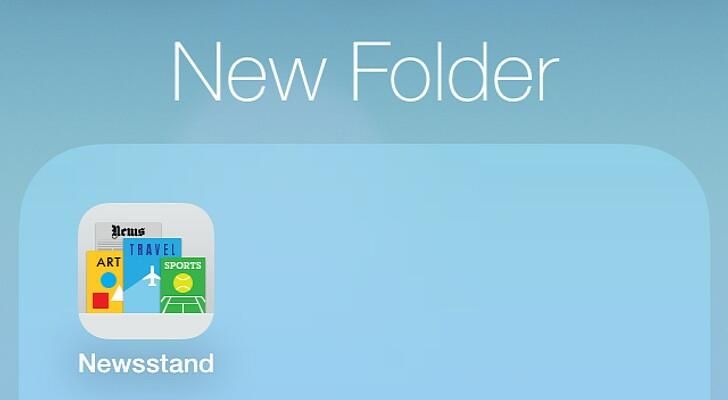 iOS 7 (Newsstand icon)