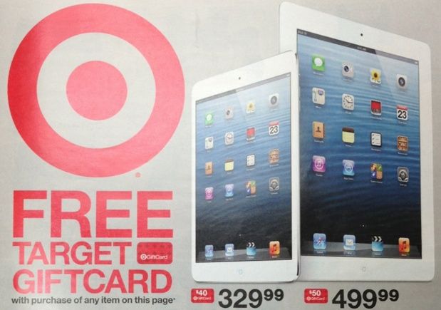 Teaser de la promotion de la carte-cadeau iTunes gratuite Target