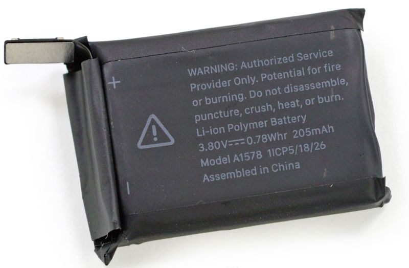 Apple Watch battery iFixit 003