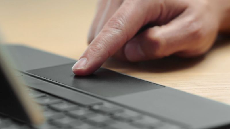 Pavé tactile de la souris iPad