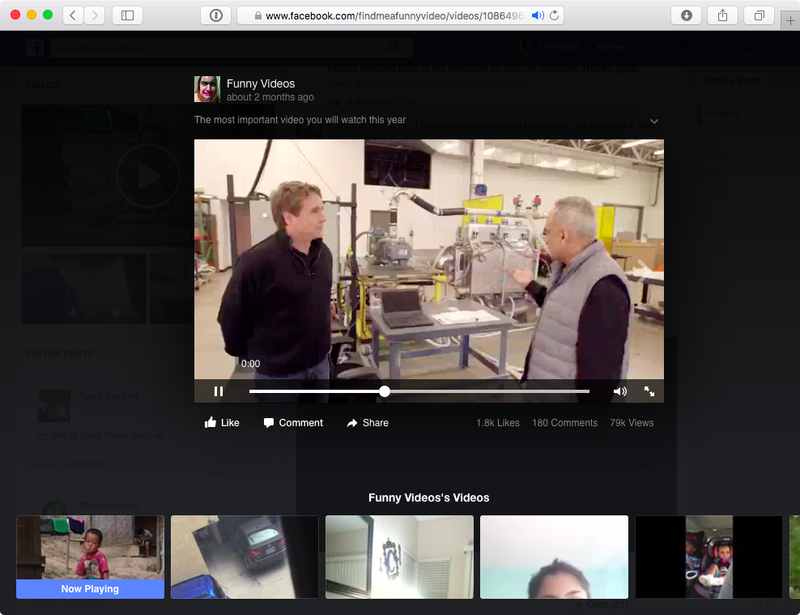 Facebook HTML5 video player web screenshot 001