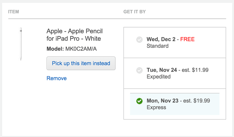 Apple Pencil Best Buy