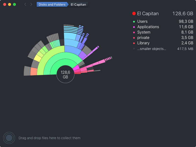 DaisyDisk 4.0 for OS X Mac screenshot 002