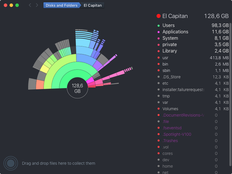 DaisyDisk 4.0 for OS X Mac screenshot 003